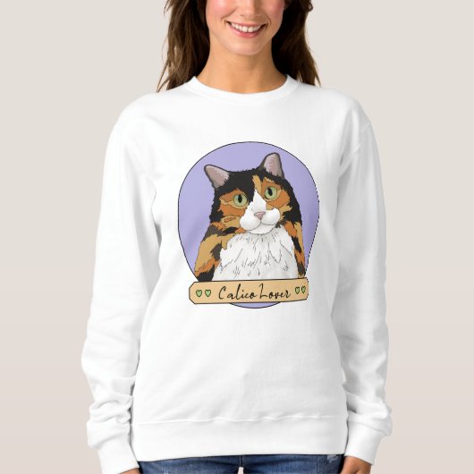 Calico Cat Lover Trui (Voorkant)