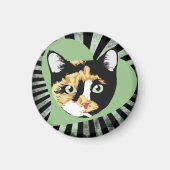Calico Cat Magneet (Voorkant)