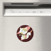Calico Cat Magnet (Insitu (Vaatwasser))