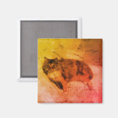 Calico Cat Magnet (Voorkant / Achterkant)