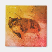 Calico Cat Magnet (Voorkant)