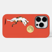 Calico Cat Moon Dancing Hoesje-Mate iPhone Case (Achterkant (horizontaal))