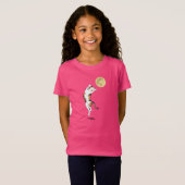 Calico Cat Moon Dancing T-Shirt (Voorkant volledig)
