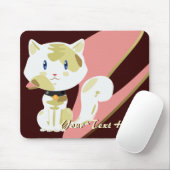 Calico Cat Mousepad Muismat (Met muis)