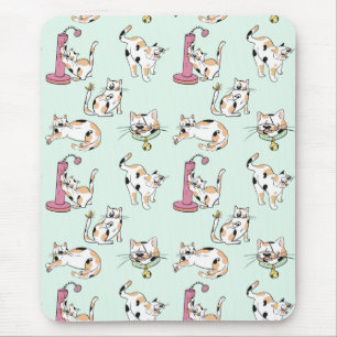 Calico Cat Mousepad Muismat