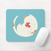 Calico Cat Muismat (Met muis)