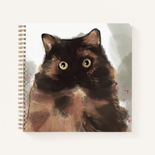 Calico Cat Notitieboek (Voorkant)