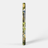 Calico Cat on Floral Porch Cottagecore Samsung Galaxy Hoesje (Rechterkant)