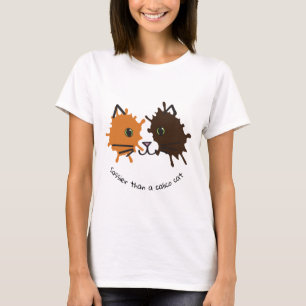 Calico Cat-ontwerp T-shirt