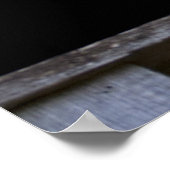 Calico Cat op het balkon Poster (Hoek)