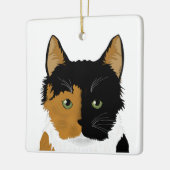 Calico Cat Ornament (Links)