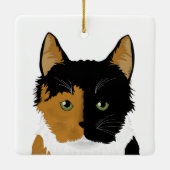 Calico Cat Ornament (Achterkant)