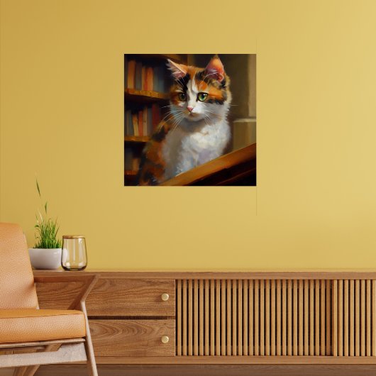 Calico Cat Poster (Woonkamer 2)