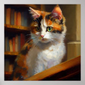 Calico Cat Poster (Voorkant)