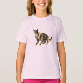 Calico Cat Robot T-shirt (Voorkant)
