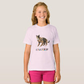 Calico Cat Robot T-shirt (Voorkant volledig)