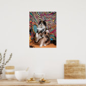 Calico Cat Rocker Poster (Keuken)