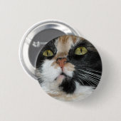 Calico Cat Ronde Button 5,7 Cm (Voorkant /achterkant)