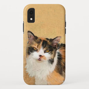 Calico Cat-schildering - Kute Original Cat Art Case-Mate iPhone Case