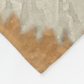 Calico Cat-schildering - Kute Original Cat Art Fleece Deken (Hoek)