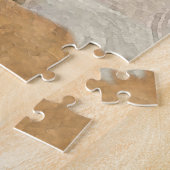 Calico Cat-schildering - Kute Original Cat Art Legpuzzel (Zijkant)