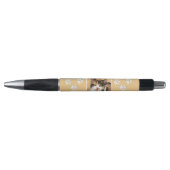 Calico Cat-schildering - Kute Original Cat Art Pen (Voorkant)
