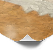 Calico Cat-schildering - Kute Original Cat Art Perfect Poster (Hoek)