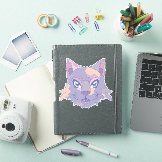 Calico Cat Sticker (iPad Cover)