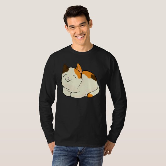 Calico Cat T-shirt (Voorkant volledig)