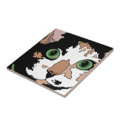 Calico Cat Tegeltje (Zijkant)