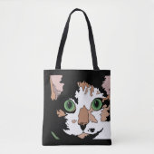 Calico Cat Tote Bag (Voorkant)