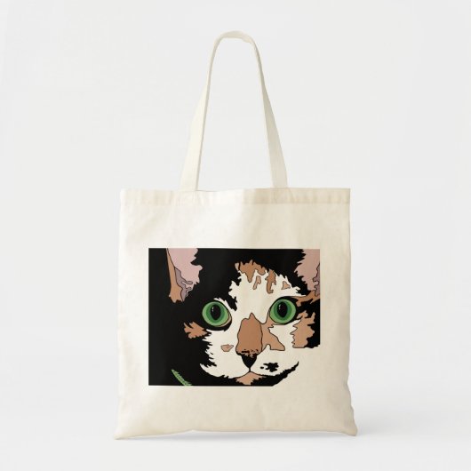 Calico Cat Tote Bag (Voorkant)