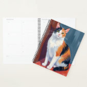 Calico Cat | Watercolor Pretty Kitten Cat Pet Planner (Display)
