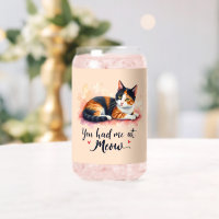 Calico Cat You Had Me bij Meow Waterverf