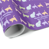 Calico Cats Cadeaupapier (Rol Hoek)