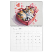Calico Cats Calendar Kalender (Feb 2026)