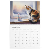 Calico Cats Calendar Kalender (Jan 2027)