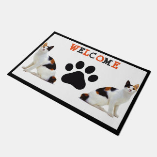 Calico Cats Doormat Deurmat