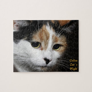 Calico Cat's nachtpuzzle Legpuzzel