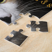 Calico Cat's nachtpuzzle Legpuzzel (Zijkant)