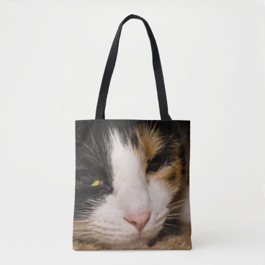 Calico Face Tote Bag (Voorkant)