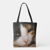 Calico Face Tote Bag (Achterkant)