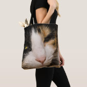 Calico Face Tote Bag (Dichtbij)