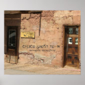 Calico Ghost Town Poster (Voorkant)