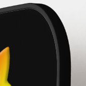 Calico Gradient Trinity Knot Celtic Cat Pickleball Paddle (Links Detail)