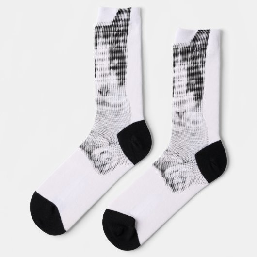 Calico Halftone Muse Sokken (Links)