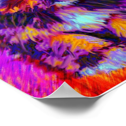 calico hond poster (Hoek)