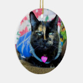 Calico I Keramisch Ornament (Rechts)