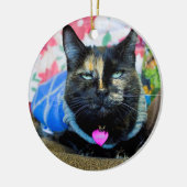 Calico I Keramisch Ornament (Links)