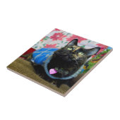 Calico II Tegeltje (Zijkant)